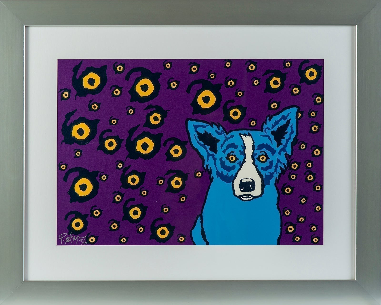 George Rodrigue, I see you, you see me - Signed Silkscreen