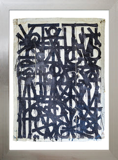 RETNA, Large 7' x 5' Mixed Media Acrylic Original Painting with Studio COA