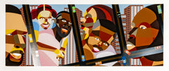 Derrick Adams We Make The City’s Grid Screenprint Signed Edition of 20