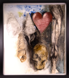 Jim Dine Original Painting Atheism VII 1986