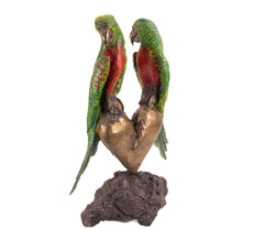 Jim Dine, Mother & Son - Enamel on Bronze 33” Sculpture, Rare Edition of 6