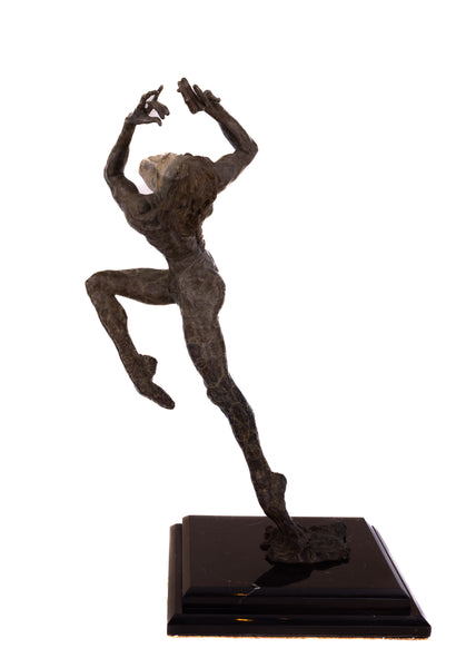 Richard MacDonald Bronze Sculpture "The Flutist" Signed 22” Edition of 175