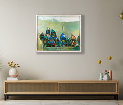 Nicola Simbari Near Amalfi Signed Original Painting