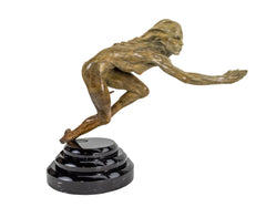 Richard MacDonald's, Diana Goddess of Hunt, is a stunning bronze sculpture capturing the elegance and power of the Roman goddess.