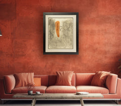Rufino Tamayo Guerrero de Nayarit Lithograph with Hand Painted Watercolor Signed 1976 Edition 48/100
