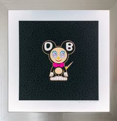 Takashi Murakami DOB (Black) 2020 Signed Limited Edition Lithograph