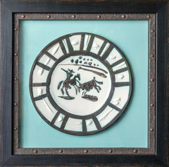 Authentic Ceramic Picador Plate Edition of 200, Earthenware