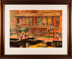famous serigraph The Club 21 Limited Edition Painting Mint Conditio