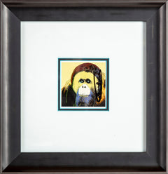 Sumerian Orangutan Hand Signed Endangered Specie Gallery Announcement Invitation