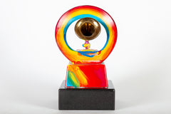 Original Hand Painted Acrylic Grammy Award Trophy Painting Pop Art