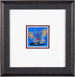 San Francisco Silverspot Hand Signed Endangered Specie Gallery Announcement Invitation
