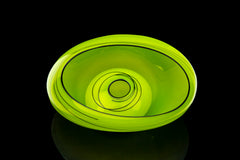 Dale Chihuly Vienna Green Basket Rare, Sold Out Edition