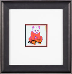 Andy Warhol Giant Panda Hand Signed Endangered Specie Gallery Announcement Invitation