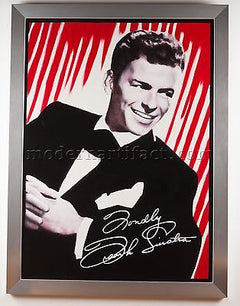 Frank Sinatra Original Oil Painting Unique Rat Pack Documented