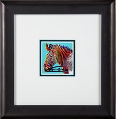 Grevy's Zebra Hand Signed Endangered Specie Gallery Announcement Invitation