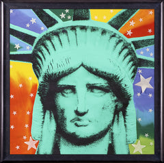 Liberty Glow Painting Signed Original Oil Painting Documented