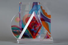Origina Acrylic Sculpture Signed