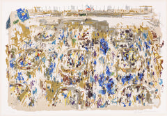 LeRoy Neiman Stock Market Limited Signed Original Serigrap All Offers Considered