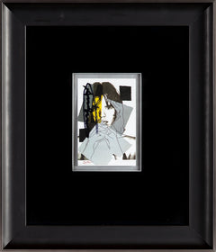 Andy Warhol Mick Jagger FS.II.147 Hand Signed Gallery Announcement Invitation