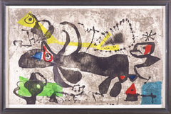 Els Gossos IV Etching in Color, aquatint and carborundum Painting Mint