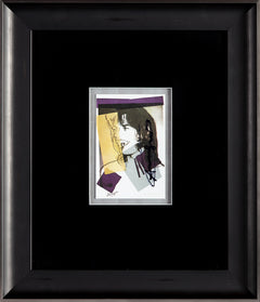Andy Warhol Mick Jagger FS.II.142 Hand Signed Gallery Announcement Invitation