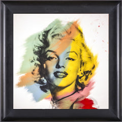Marilyn Monroe Warhol Famous Assistant Oil Painting Canvas 25 x 30