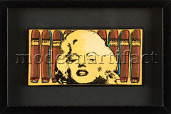 Steve Kaufman Extremely Rare Luxury Hand Painted/Drawing 1 of 1 Ash Tray