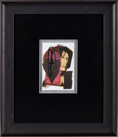 Andy Warhol, Mick Jagger FS.II.139 - Hand Signed Gallery Announcement Invitation