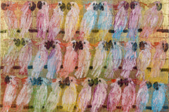 Original Mulucans Bird Painting Contemporary Art