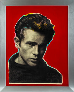 James Dean Rat Pack Vegas Art Original Oil Painting Man Cave