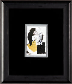 Andy Warhol, Mick Jagger FS.II.146 - Hand Signed Gallery Announcement Invitation