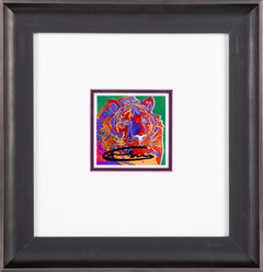 Siberian Tiger Hand Signed Endangered Specie Gallery Announcement Invitation