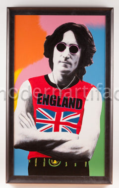 Original Oil Painting John Lennon Beatles Original Unique