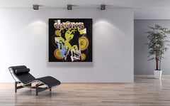The Doors Jim Morrison Original Oil Painting Documented Signed