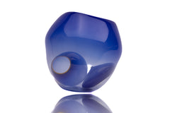 Dale Chihuly Original Signed Paris Blue Basket Contemporary Hand Blown Glass Art