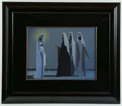 Original Christmas Card Painting