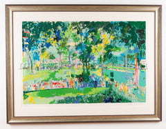 LeRoy Neiman Signed Limited US Open Oakmont Golf Art Painting Best Offer