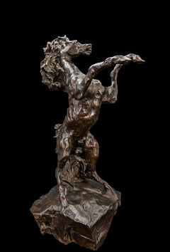 LeRoy Neiman, Defiant - Bronze Sculpture