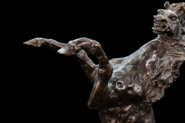 LeRoy Neiman Defiant Bronze Sculpture