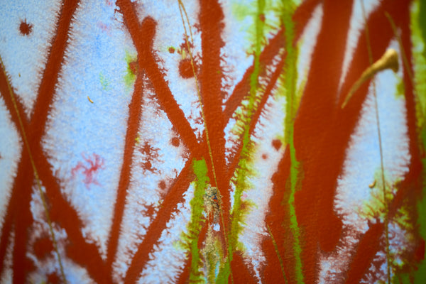 Dale Chihuly Nuutajarvi/Fish House 60" x 40" Painting