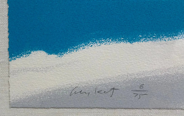 Alex Katz Gray Day Signed Color Screenprint 1992 Edition of 75