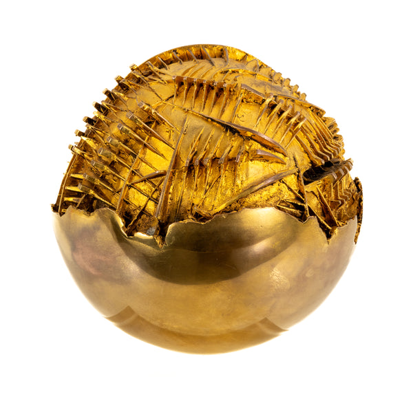 Arnaldo Pomodoro, Sfera con Sfera, Bronze Sculpture Signed Edition of 150