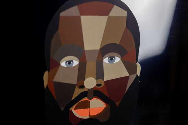 Derrick Adams Mirroring Idealism Wall Relief 2021 Edition of 40