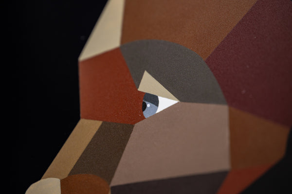 Derrick Adams Mirroring Idealism Wall Relief 2021 Edition of 40