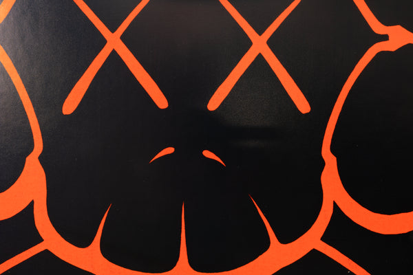 KAWS Untitled Orange Companion Signed Lithograph