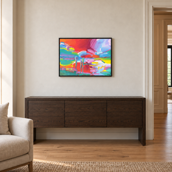 Peter Max Sunset Reeds III