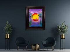 Peter Max, Better World - 40x30 Original Painting with Signature, Studio Number and Documentation