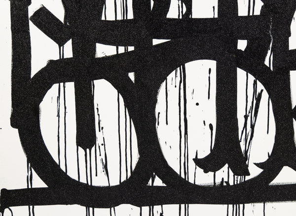 RETNA Original Painting 60" x 48" w/ Original Gallery Sale Label and COA, 125k Gallery Retail