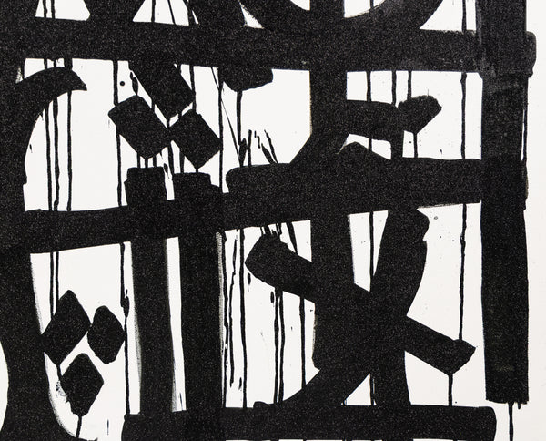 RETNA Original Painting 60" x 48" w/ Original Gallery Sale Label and COA, 125k Gallery Retail