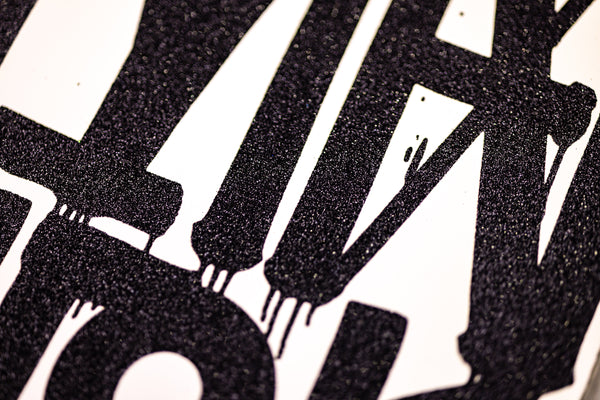 RETNA Even The Heart Skips A Beat 2024 Signed Screenprint Edition of 99